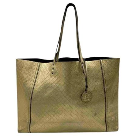 Bottega Veneta Vintage - Vintage Väskor - Gul - Dam - Storlek: One Size, Dam, Storlek: ONE SIZE