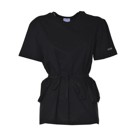 Patou, T-shirt Zwart, Dames, Maat:S