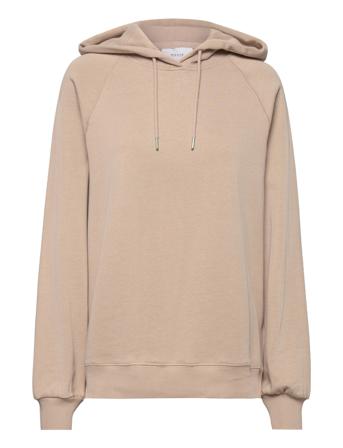 Ada Hooded Sweatshirt Hoodie Beige Makia