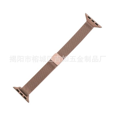 Klockarmband för Apple Watch iWatch Bredd 14mm42/44/45 2 Roséguld