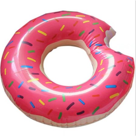 Giant Donut Pool Float, Donut Float for Adults, Inflatable Summer Pool or Beach Toy ,