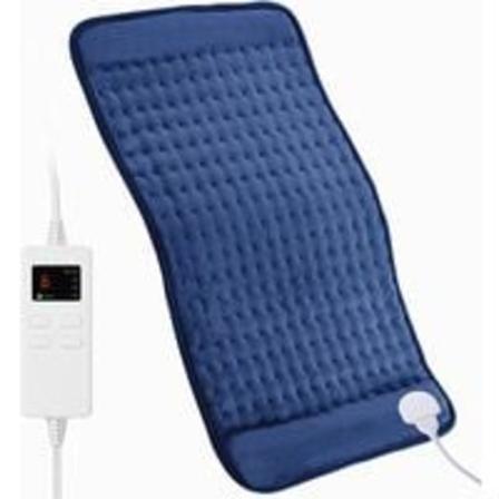 Elektrisk Filt Med Automatisk Avstängning, 30×60 Cm (blå)
