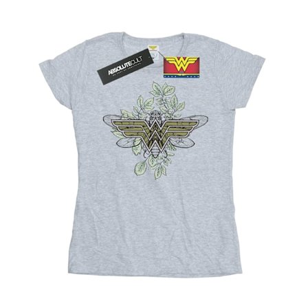 DC Comics Dam/Kvinnor Wonder Woman Fjärilslogotyp Bomull T-shirt