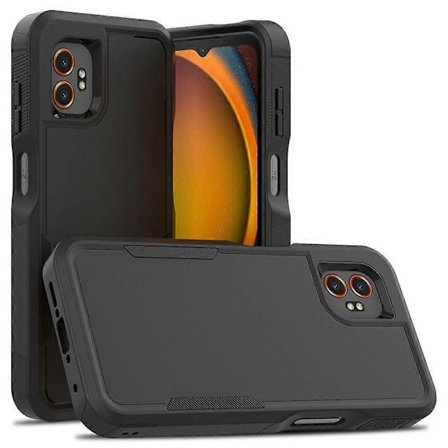 Kompatibelt deksel for Samsung Galaxy XCover7 Pro, 2 i 1 PC + TPU støtsikkert telefondeksel