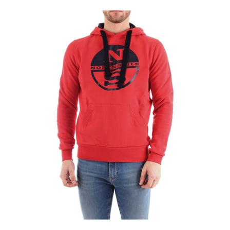 North Sails Sweat , Rood , Heren , Maat: S