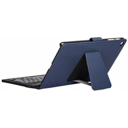 Tabletti- ja Näppäimistökuori - SILVER HT - A9+ - Sininen - Synteettinen - Monivärinen