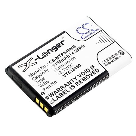 Batteri till BabyPhone för Motorola Ease 34, Ease 35, Ease 44