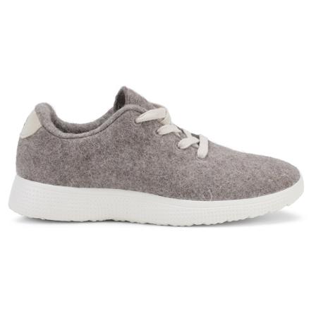 Egos, Sneaker in merino wool. Grijs, Heren, Maat:40 EU,wol