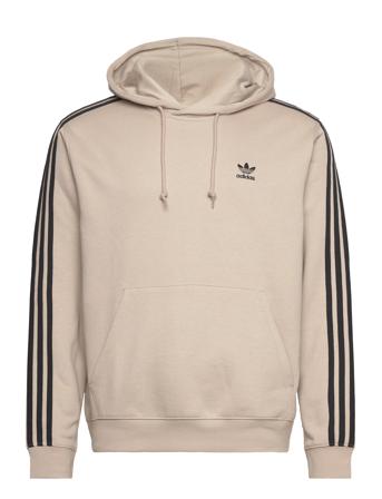 3-Stripes Hoody Hettegenser Genser Beige Adidas Originals*Betinget Tilbud