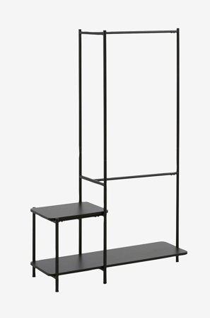 Kave Home - Klesoppheng Galatia - Svart - Klesoppbevaring - Fra Homeroom