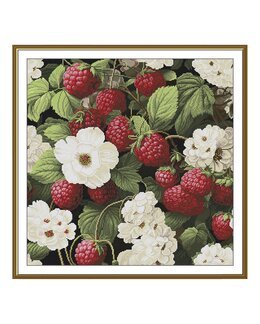 Broderipakke Bilde Bringebærbusk - Nova Sloboda