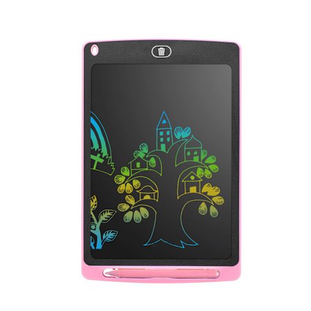 (Rosa farge) Fargerik LCD-skrivetavle, grafikktabletttegning