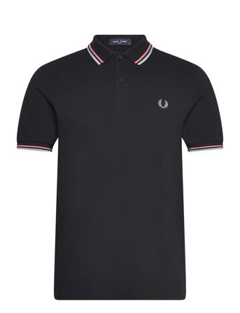 Twin Tipped Fp Shirt Fred Perry Black