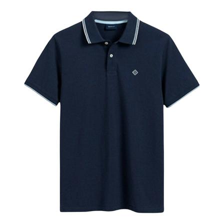 Gant Short Sleeves Polo Blå, Herre