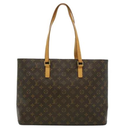 Louis Vuitton Vintage, Pre-owned Tote Bag Bruin, Dames, Maat:ONE Size
