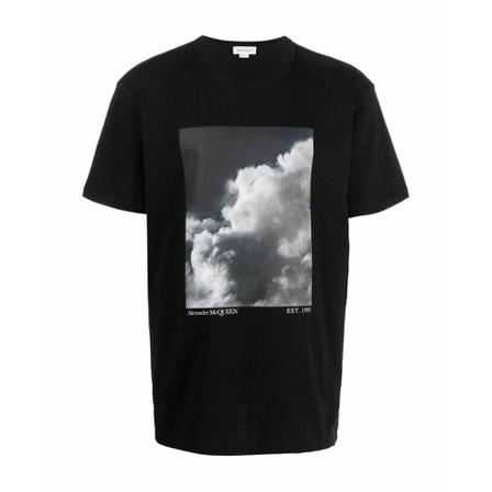 Alexander McQueen T-Shirts Sort, Herre