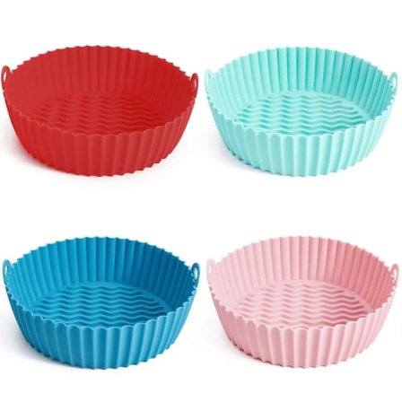 Air Fryer Silikonbakform Air Fryer Silikonkruka Air Fryer-bricka