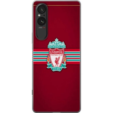Kompatibel Mobilcover til Sony Xperia 10 VI Liverpool FC fodboldtrøje rød supporter merchandise