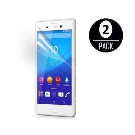 Sony Xperia M4 Aqua Skärmskydd x2 med putsduk