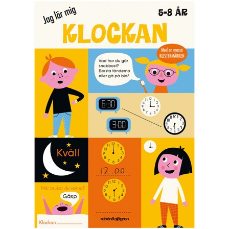 Jeg lærer at læse klokken
