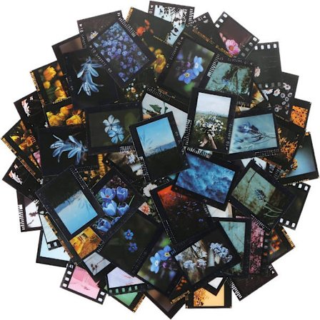 180 st Stickers Film Ram Stickers Vintage Stickers