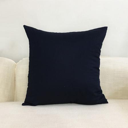 2 stk putetrekk, enkelt og stilig, 22*22cm, mørk blå