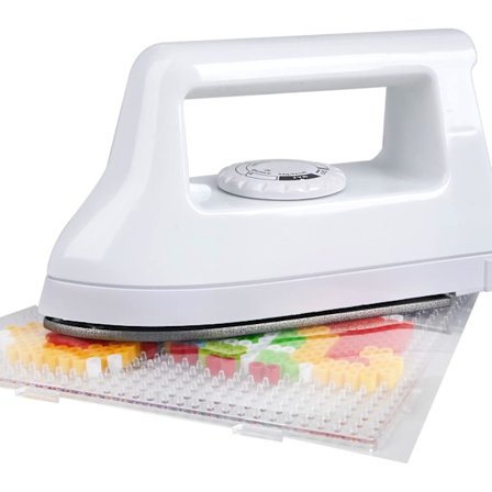 Mini Strykjärn för Perler Pärlor, Mini Värmepress för Hantverk, Bärbar Praktisk Värmepress