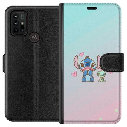Motorola Moto G30 Plånboksfodral Stitch Kärlek