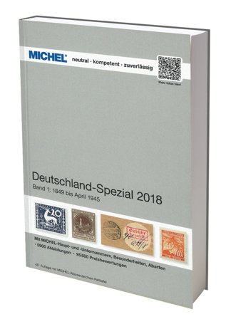 MICHEL Tyskland Specialkatalog I 2018 (1849-April 1945)