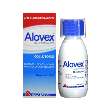 Alovex Protezione Attiva Collutorio 120 ml - Sollievo Rapido