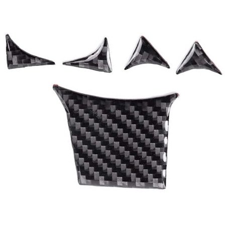 Dekorativt rattöverdrag i mjuk fiber till BRZ 2022