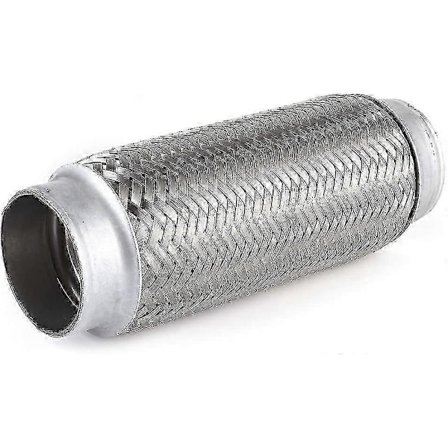 55mm Fleksibel Bileksos Eksos Fleksibel Slange, Universal Rustfritt Stål Fleksibel