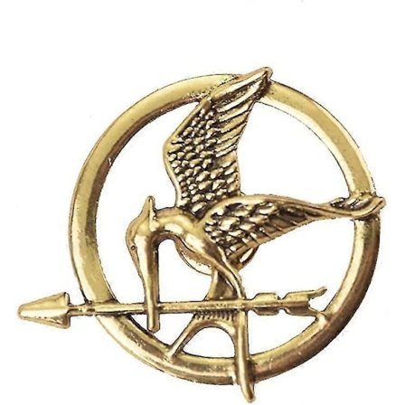 Broche eller halskæde Katniss Everdeen Rollespilsrekvisit Repræsentativ Mockingjay(PA)