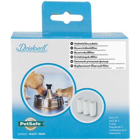 Drinkwell - 360 Pet Fountain erstatningskullfilter hvit 3-pk. - Katt - Matplass og vannfontener for katt - Vannautomater for katt - ZOO.no