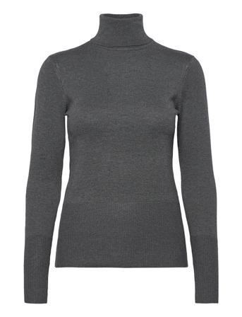 Sc-Dollie Turtleneck Polotröja Grå Soyaconcept