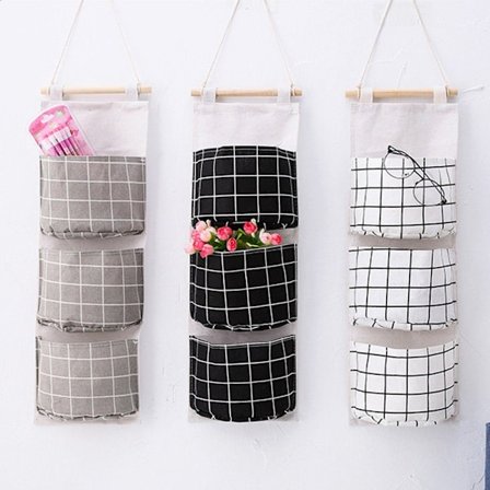 Hengende Oppbevaring Dør Veggorganisator Redskapsveske Hengende 3 Deler