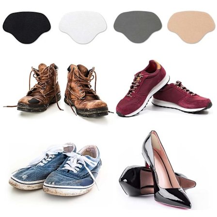 Skoreparationslappar 4-pack Självhäftande för Sneakers & Stövlar