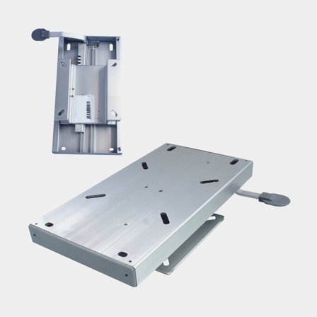 Rail coulissant ESM, universel 18,5 x 33 x 5 cm