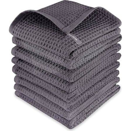 Disktrasor för att diska - 12" X 12" Kökshanddukar, 8-pack D