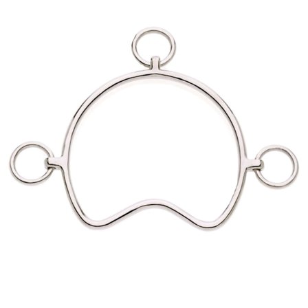 Lorina Chifney Bit 4.5in Silver