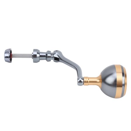 Metal Firkantet Axostylus Håndtag Konvertering Fiskehjul Håndtag Greb Tilbehør Stor