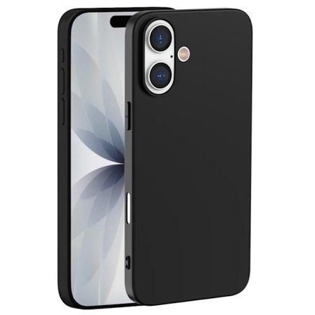 Coque Noir til iPhone 17 - Silikone Gel TPU Beskyttelse Blød Ultra Tynd Phonillico