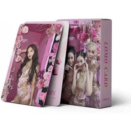 55 stk. Blackpink Lomo Kort Blackpink 7 års jubilæum Nyt Album Kpop BP Plakatkort til Gave Fans (7 års jubilæum 2)(F709)