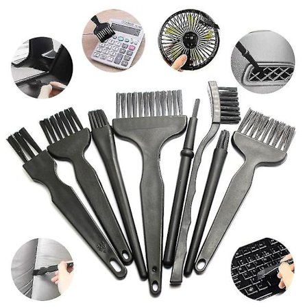 Antistaattiset harjat elektroninen puhdistusharja PC-näppäimistön puhdistustyökalut pölynpoistoharjasarja