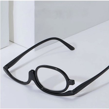 1 stk. Makeup Folde Monokel Linse Roterende Læse Forstørrelsesglas Briller Kvinder Kosmetisk Makeup Vigtigt Værktøj