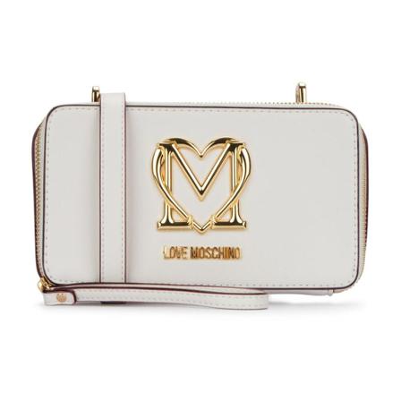 Love Moschino, Cross Body Bags Wit, Dames, Maat:ONE Size