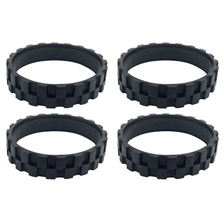 6 stk. for Roborock S5/t6/t7 tilbehør Xiaomi Walking Wheel Tire Skin