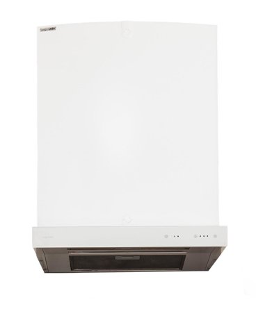 Swegon CASA Jazz Smart PJV6R Kjøkkenhette hvit, 598 x 99 x 525 mm Ventilasjon til høyre, Ventilasjon