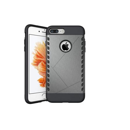 Iphone 7/8 Plus - Armour Shield Skal - Grå Grey Grå