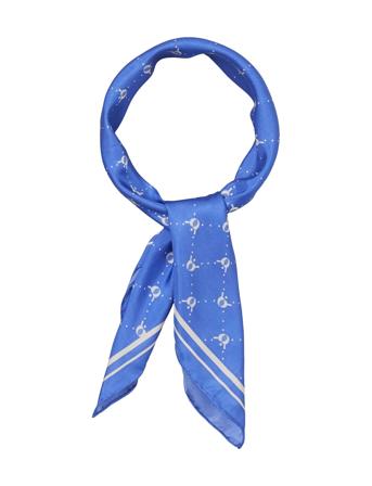 Batty Sia Scarf Accessories Scarves Lightweight Scarves Blå Becksöndergaard*Betinget Tilbud